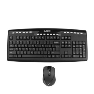 کیبورد و ماوس بی سیم ای فورتک مدل 9200F